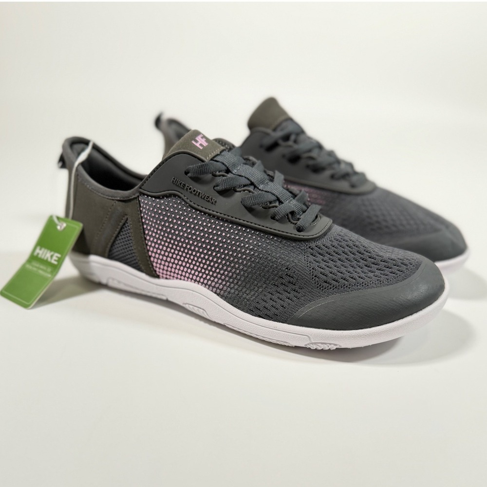 Hike Footwear Barefoot Sneakers Grey Gorpcore Minimalist Men 11 Women 13.5 NEW